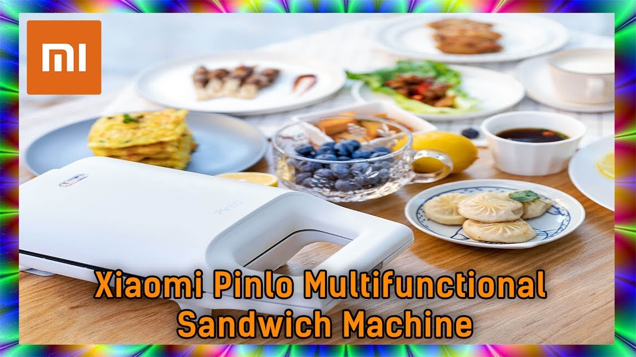 Pinlo Sandwich Machine Mini Breakfast Maker Bread Maker Toaster